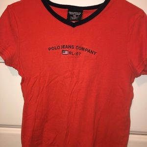 Orange Polo TShirt